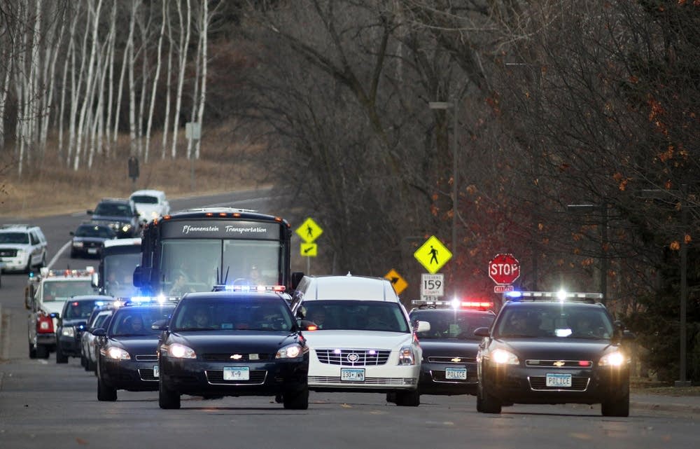 Police officer funeral