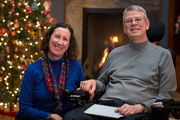 Bruce Kramer and his wife Ev Emerson