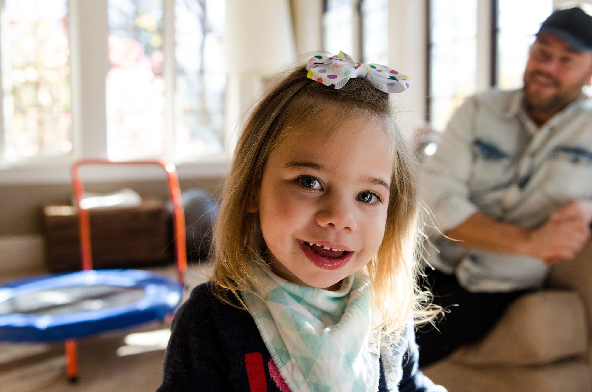 Two-year-old Vivian.