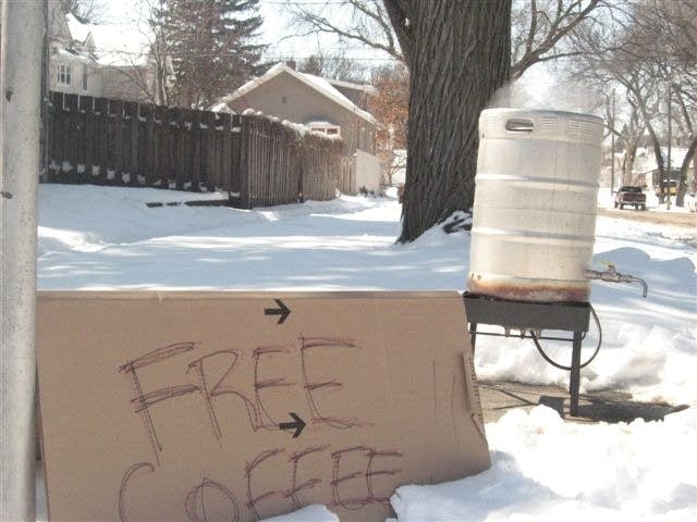 Free coffee