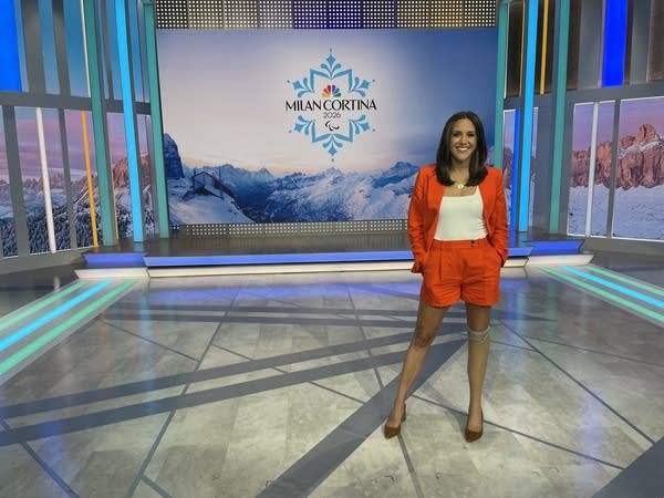 Local reporter Courtney Godfrey on journey from snowboarder to co-host of the Paralympics