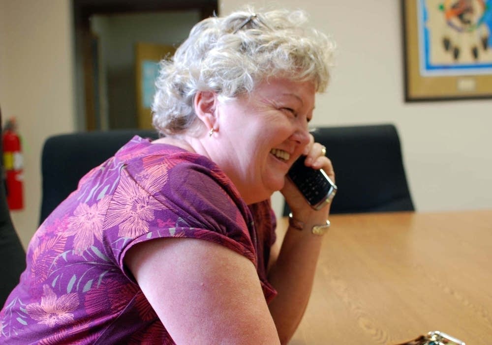 Teacher Patty Stomberg