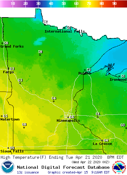 weather graphic