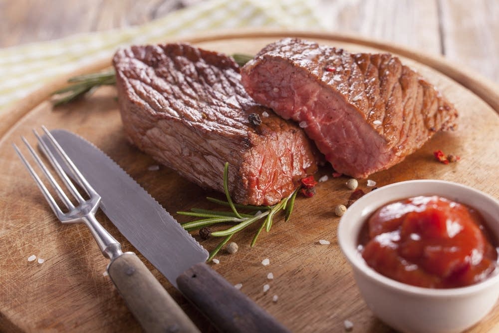 Grilled Steaks with Red Chile Sauce | The Splendid Table