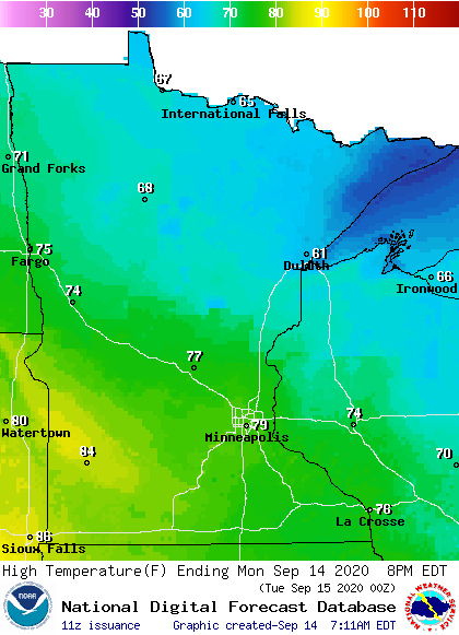 weather graphic