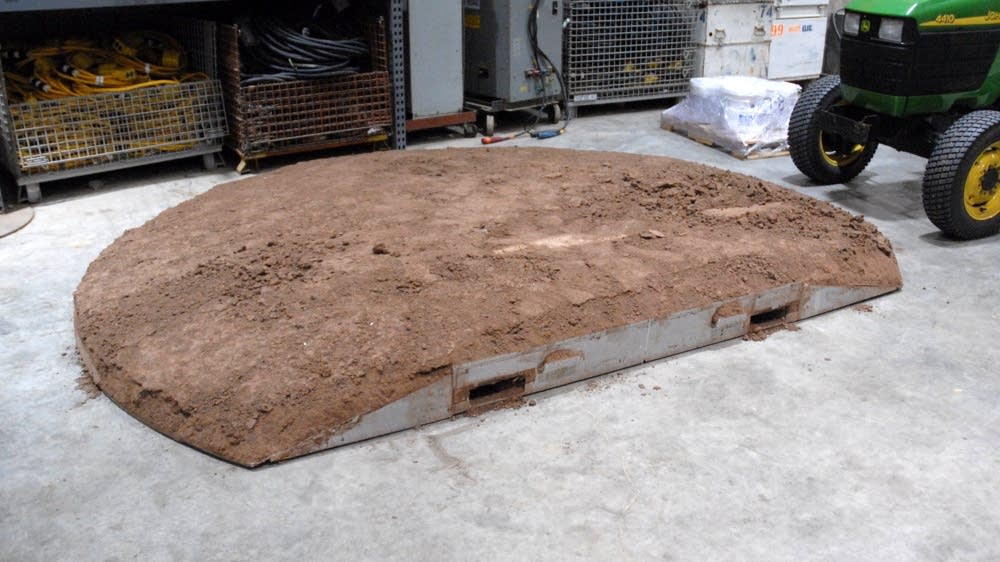 Twins pitching mound for sale, slightly used MPR News