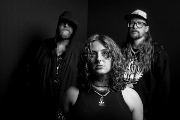 Bunny Blood (from left to right): Jared Denton Jones, Hallie Gronquist, and Josh Fetzek