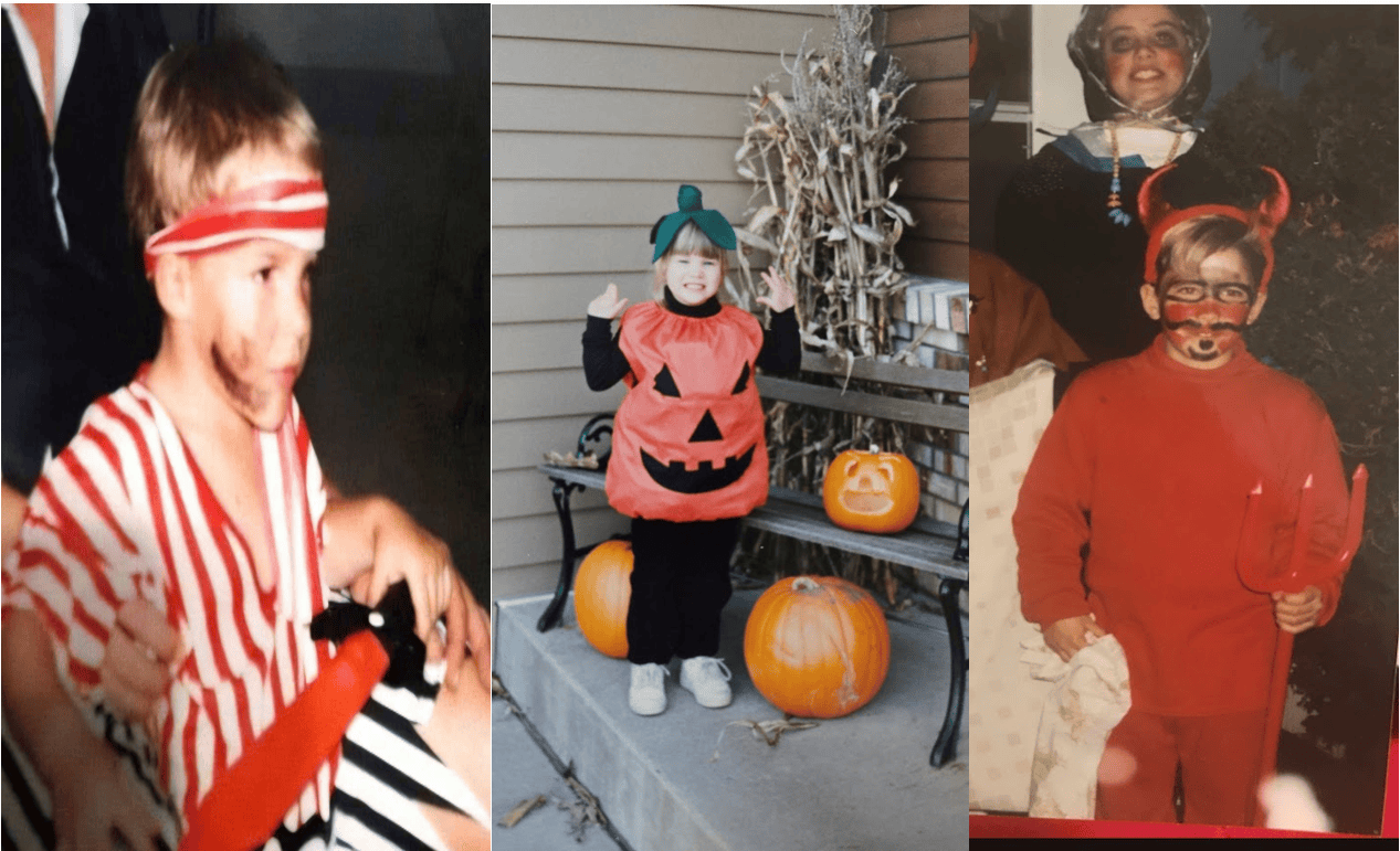 MPR News weather team Halloween photo