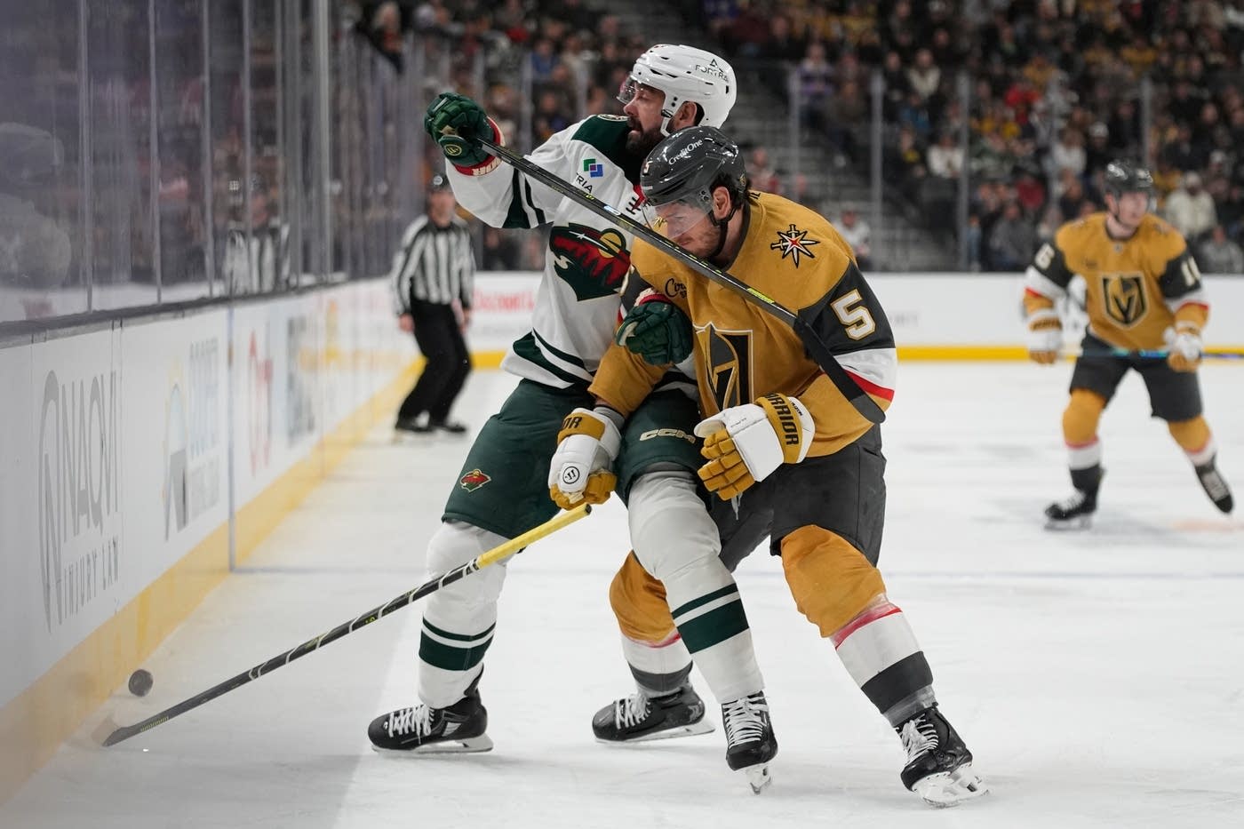 Wild beat Golden Knights 5-2 to improve to 9-1-1 since Dec. 8