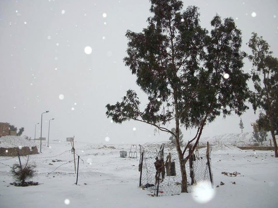 Egypt snow