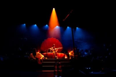 Japanese Breakfast performing on stage