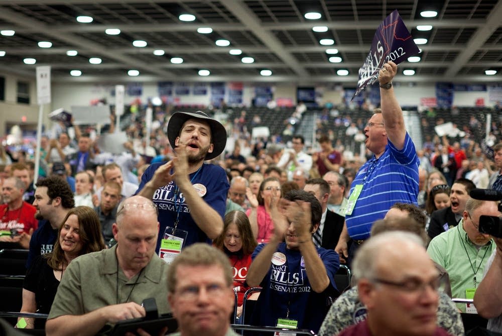 Delegates at the GOP convention