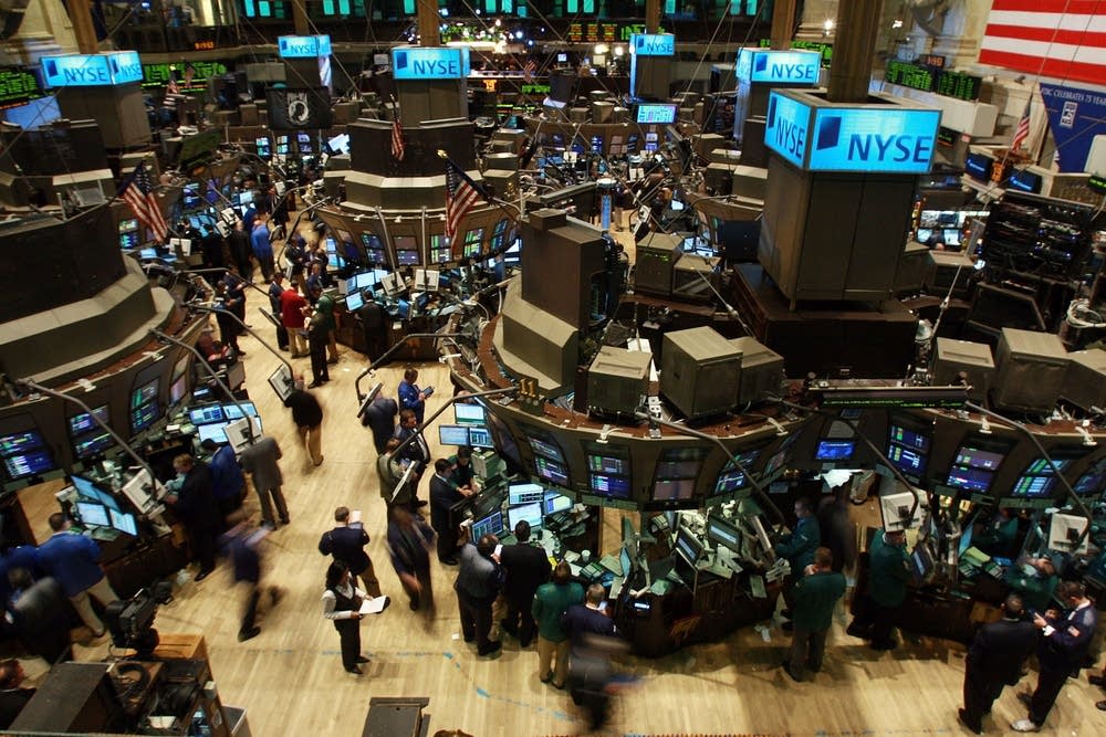 The floor of the New York Stock Exchange