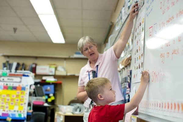 Westview Elementary pre-K class