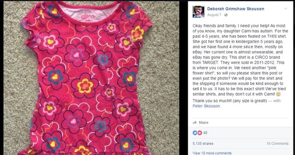 Internet delivers a lifetime of comfort to an autistic  girl