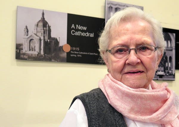 Cathedral of St. Paul archivist Celeste Raspanti