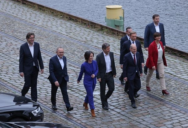 The coronavirus pandemic is a top priority for Germany's incoming leader, Olaf Scholz.