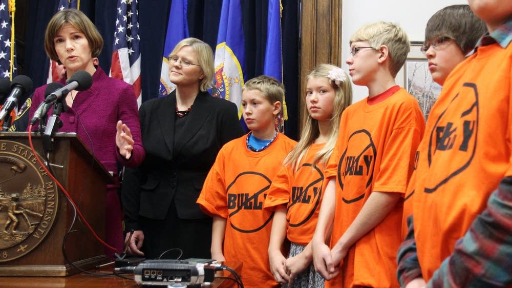 Minn. AG pushes for tougher antibullying law MPR News
