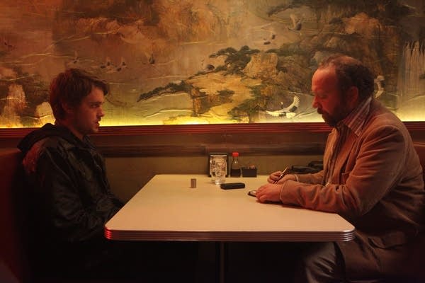 Chase Williamson and Paul Giamatti