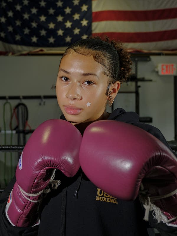 Natalia Young, 14, won the national title in her division