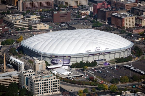 Metrodome - Minnesota Vikings City Print - the Stadium Shoppe