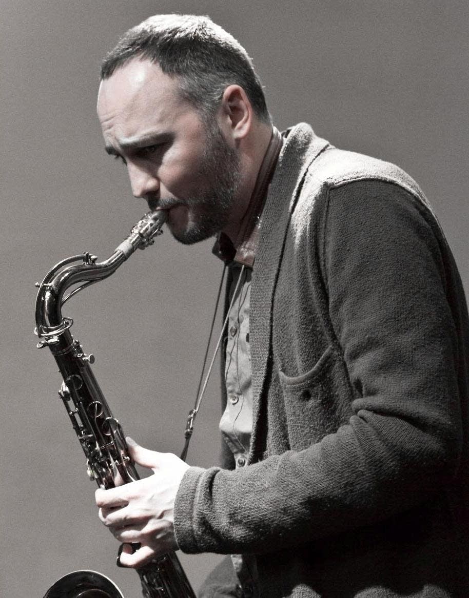 Jazz saxophonist Brandon Wozniak