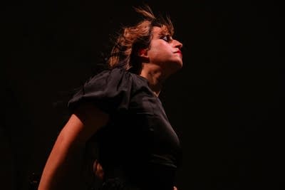 Mannequin Pussy performing on stage