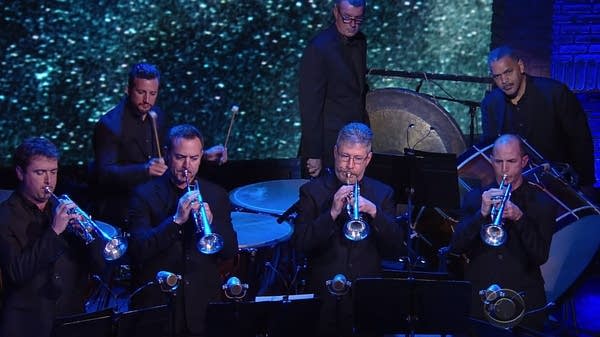 Poster LA Philharmonic on Late Show with Stephen Colbert