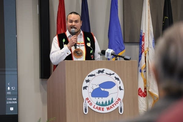 Red Lake Nation Secretary Sam Strong