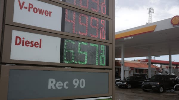 Average per-gallon diesel prices have never been this high, according to AAA.