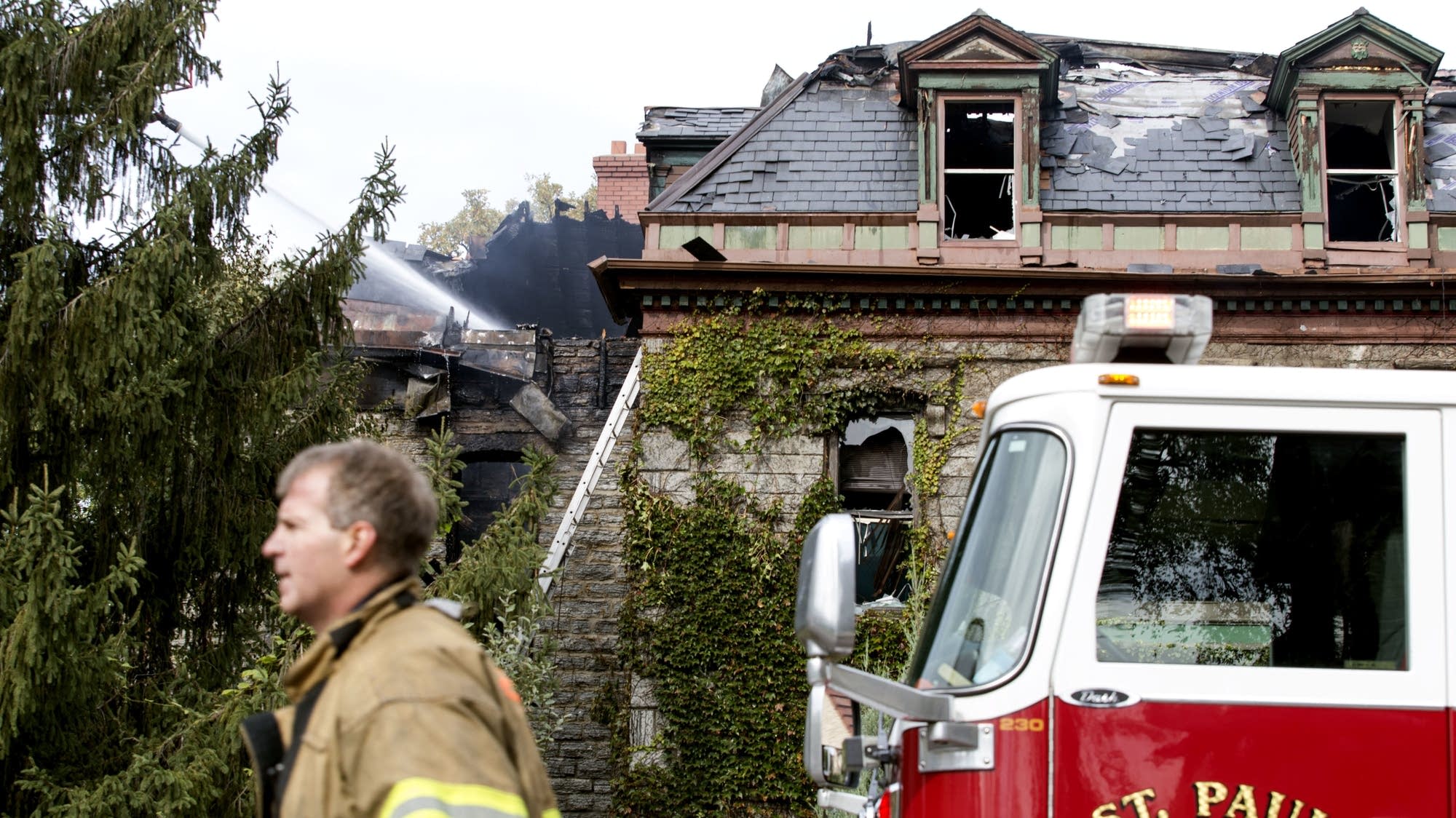 150-year-old home heavily damaged in St. Paul fire | MPR News