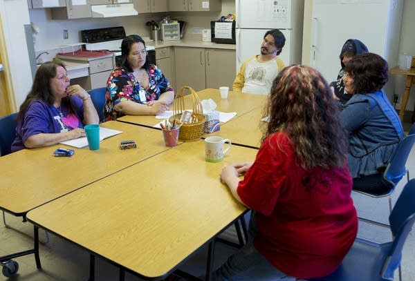 Group session for residents