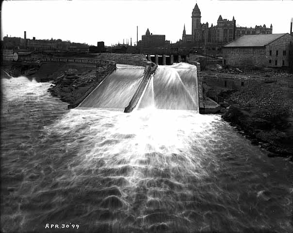 St. Anthony Falls, August 1899