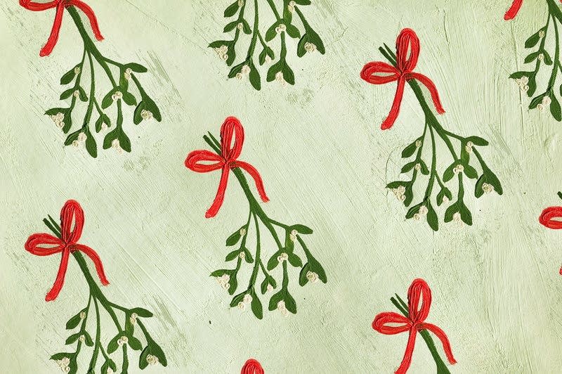 Why do we kiss under mistletoe?