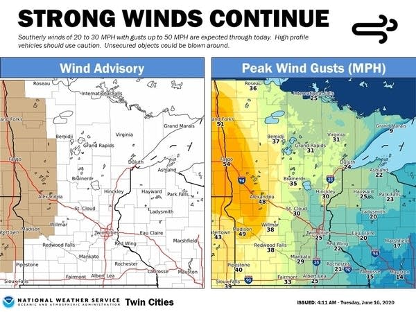 weather graphic