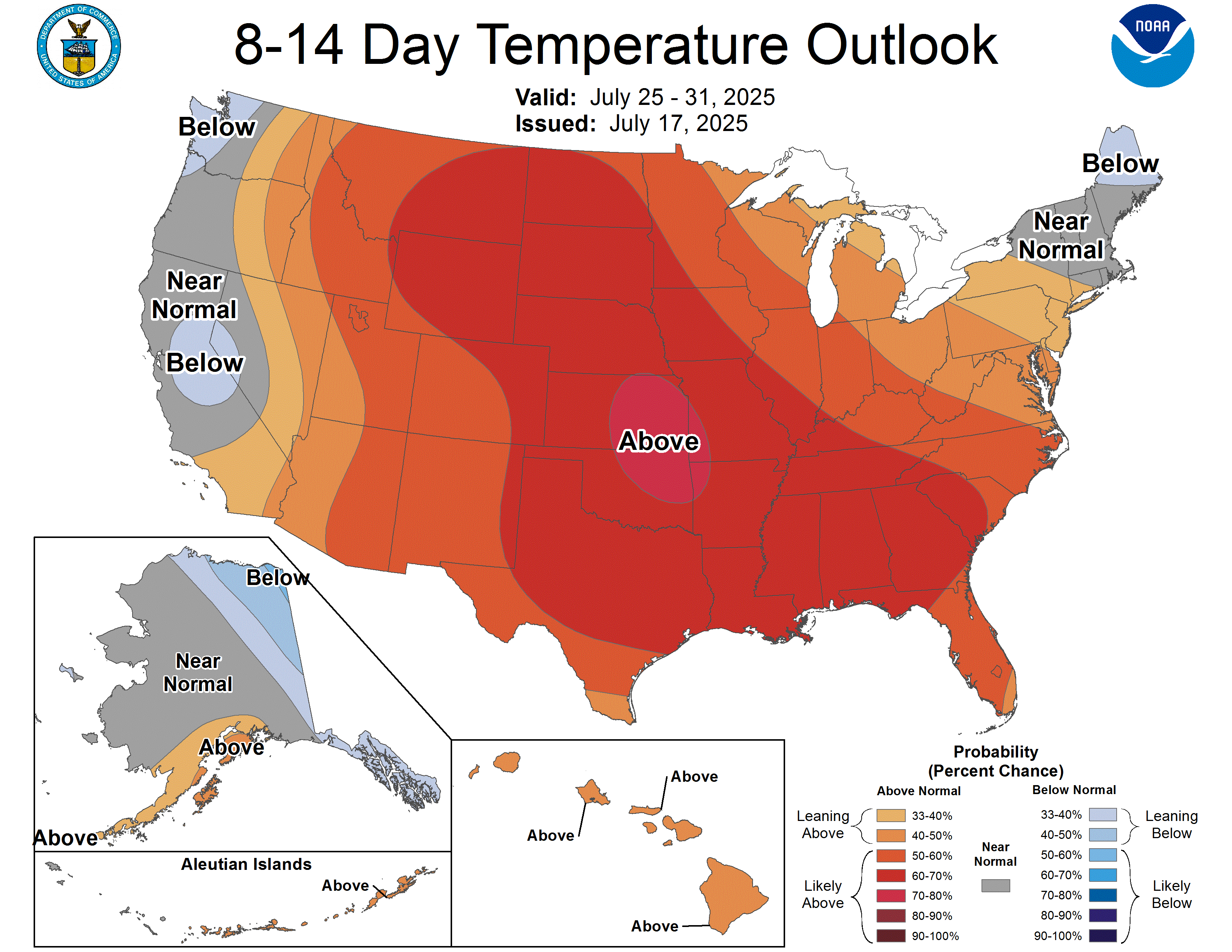 8-14 day temperature outlook