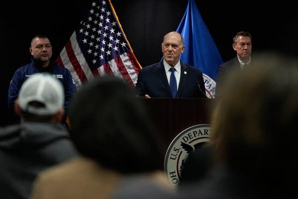 Homan says he'll reduce federal force in Minnesota if local officials cooperate