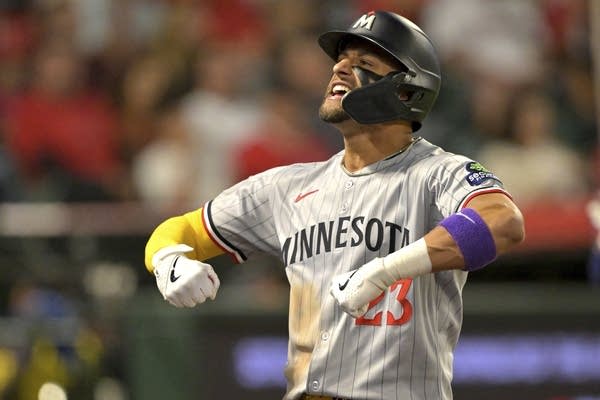 Royce Lewis hits 2 homers as Twins pound error-prone Angels 12-3