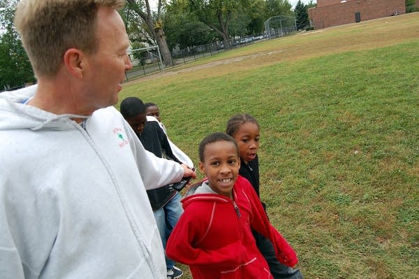 Jackson Elementary principal Patrick Bryan