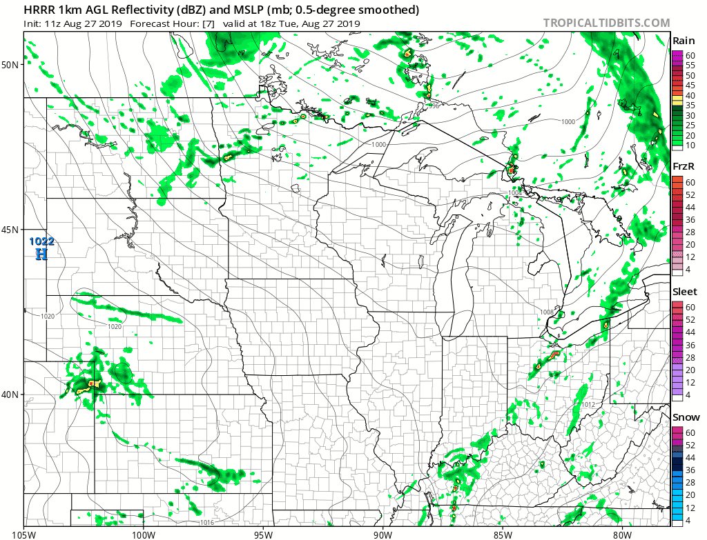 NOAA HRRR model this afternoon