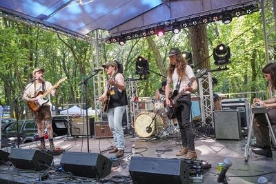 Ladybird at the 2025 Blue Ox festival in Eau Claire, Wisconsin