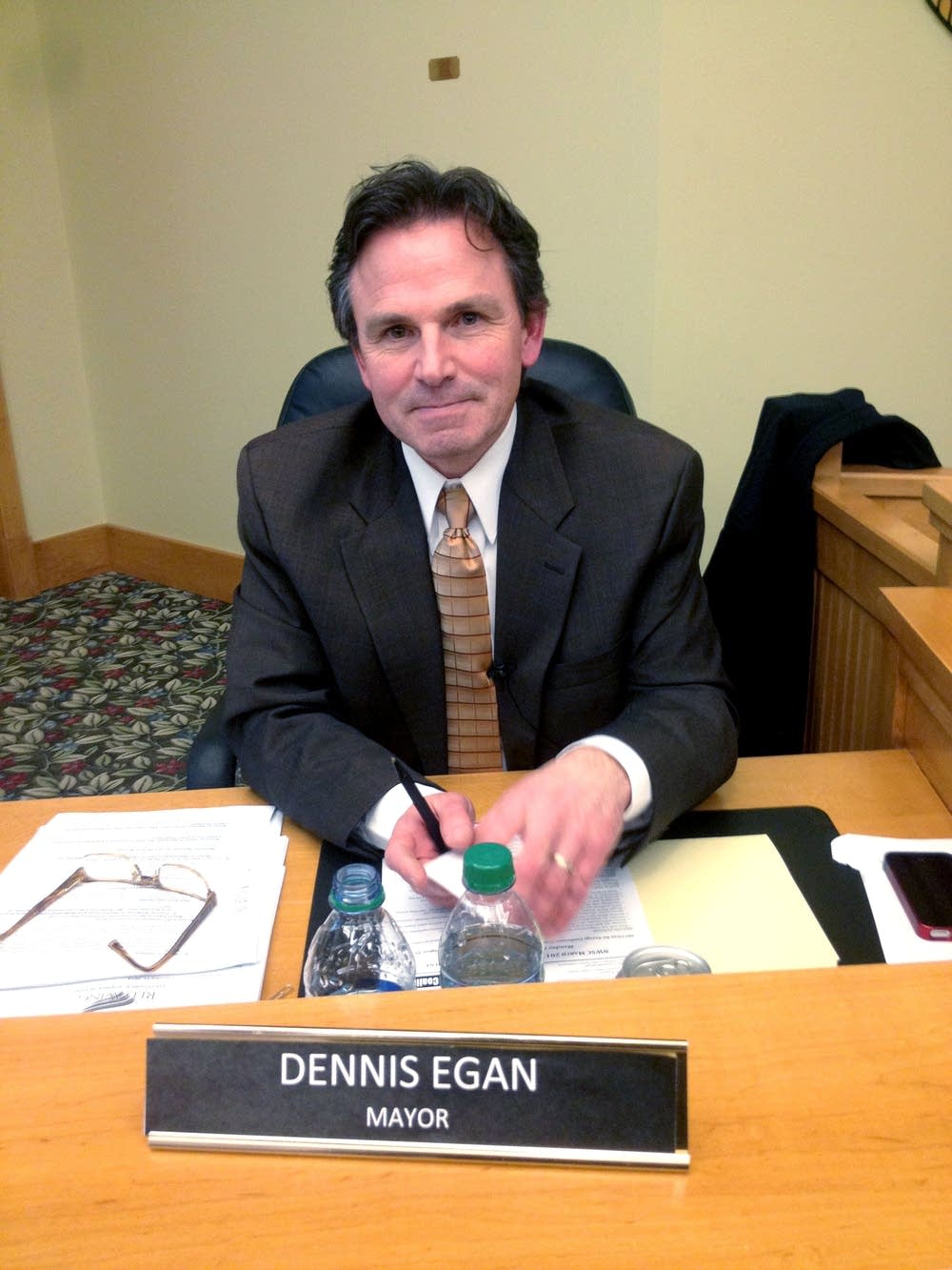 Red Wing Mayor Dennis Egan