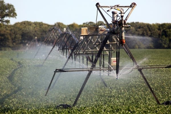 Center-pivot irrigator