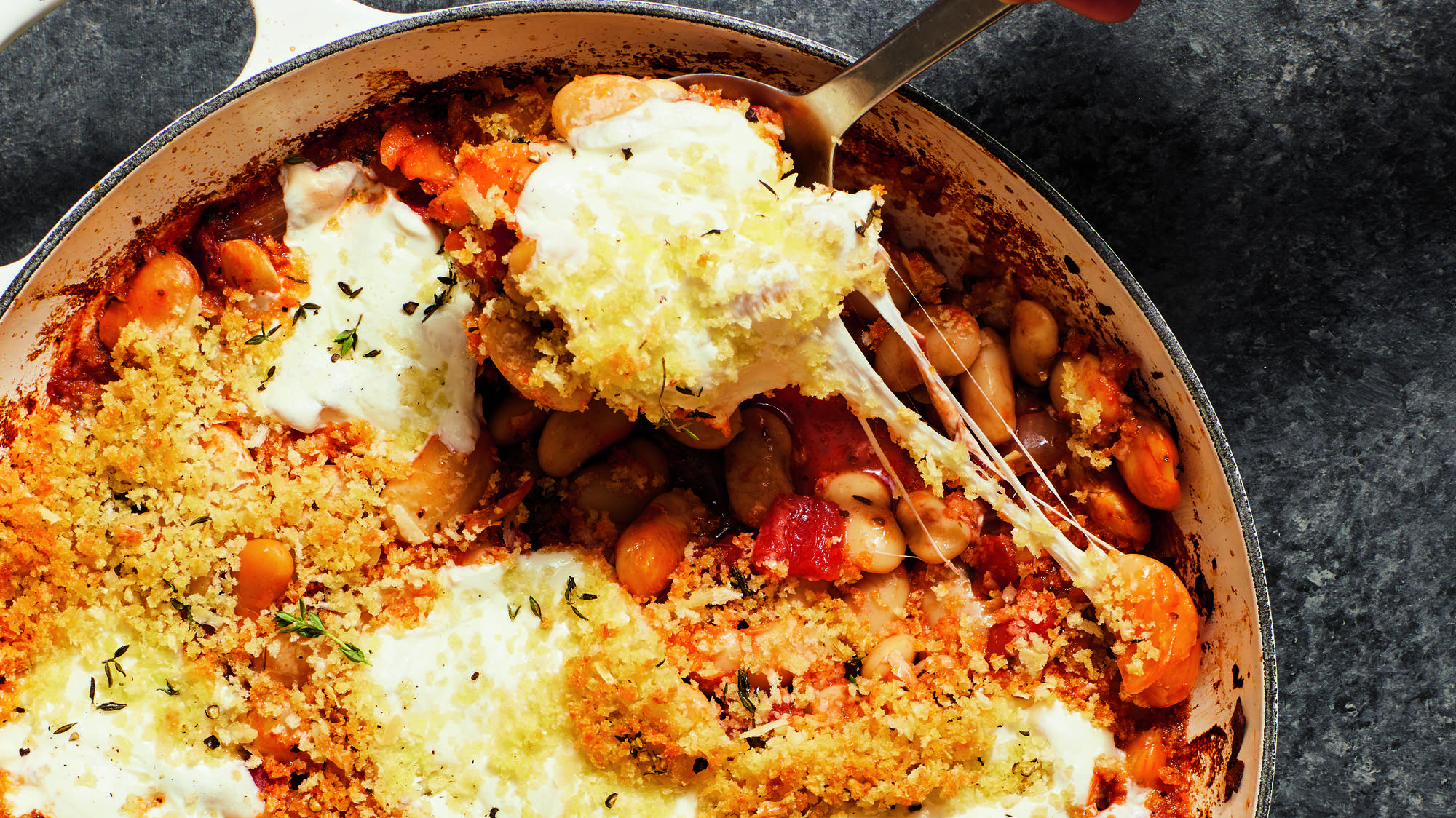 Crunchy Cheesy Bean Bake The Splendid Table Crunchy Cheesy Bean Bake The Splendid Table