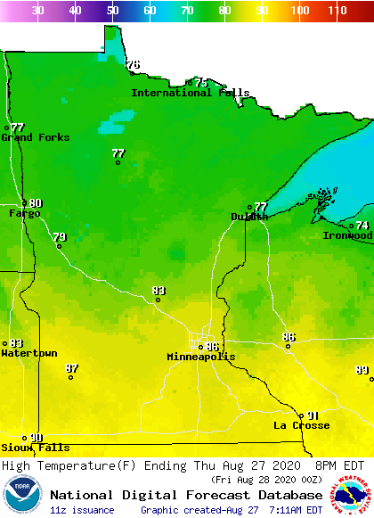 weather graphic