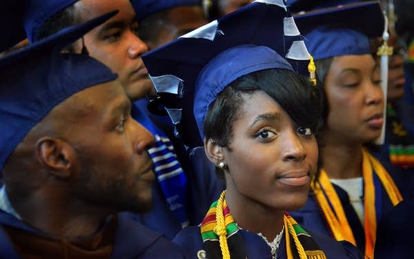 Howard University graduation ceremony