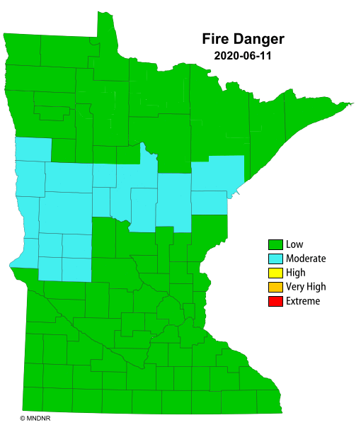 Fire danger in Minnesota