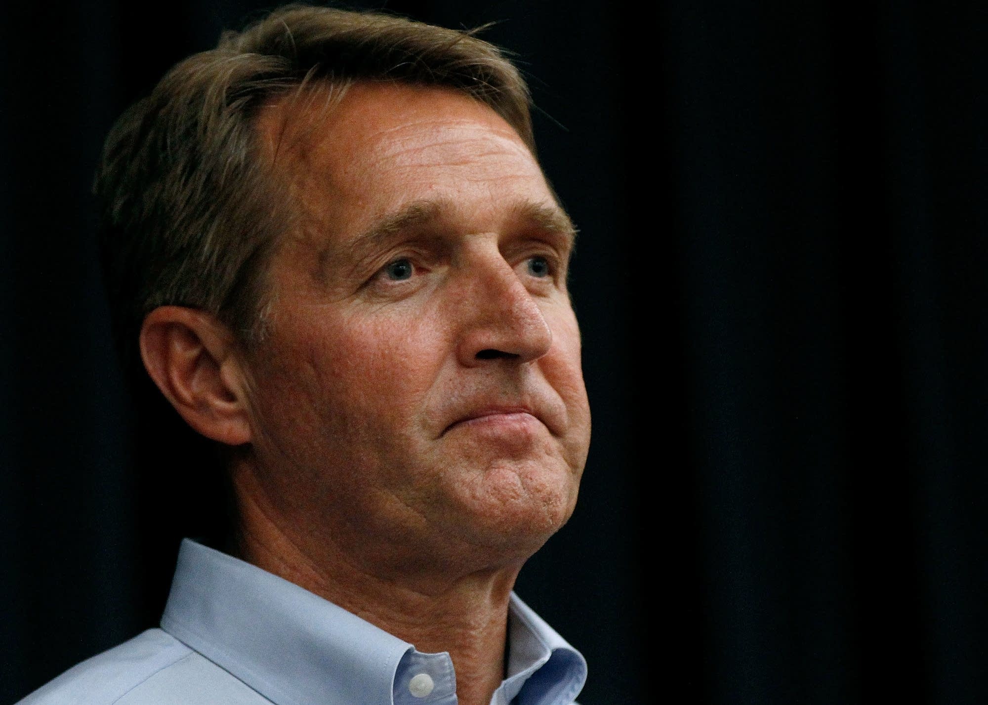 In NH, Senator Jeff Flake rips Trump for 'propaganda-fueled' conservatism In NH, Senator Jeff Flake rips Trump for 'propaganda-fueled' conservatism