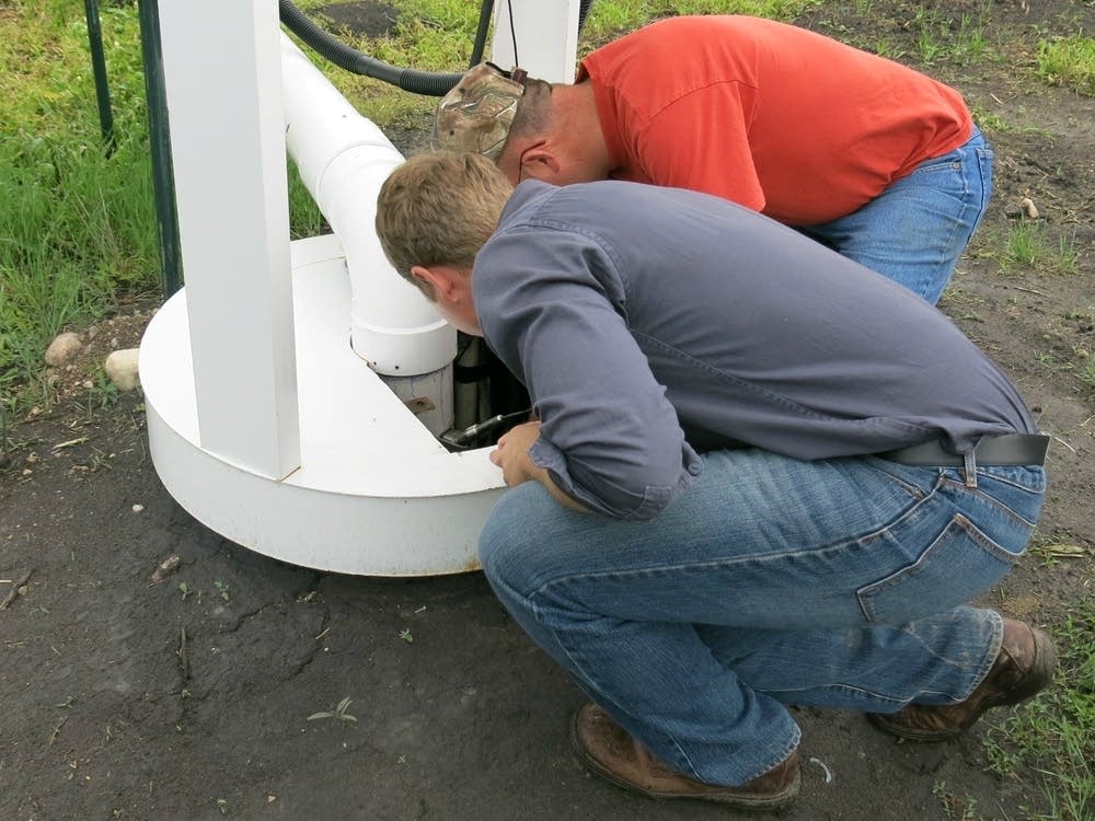 Checking water
