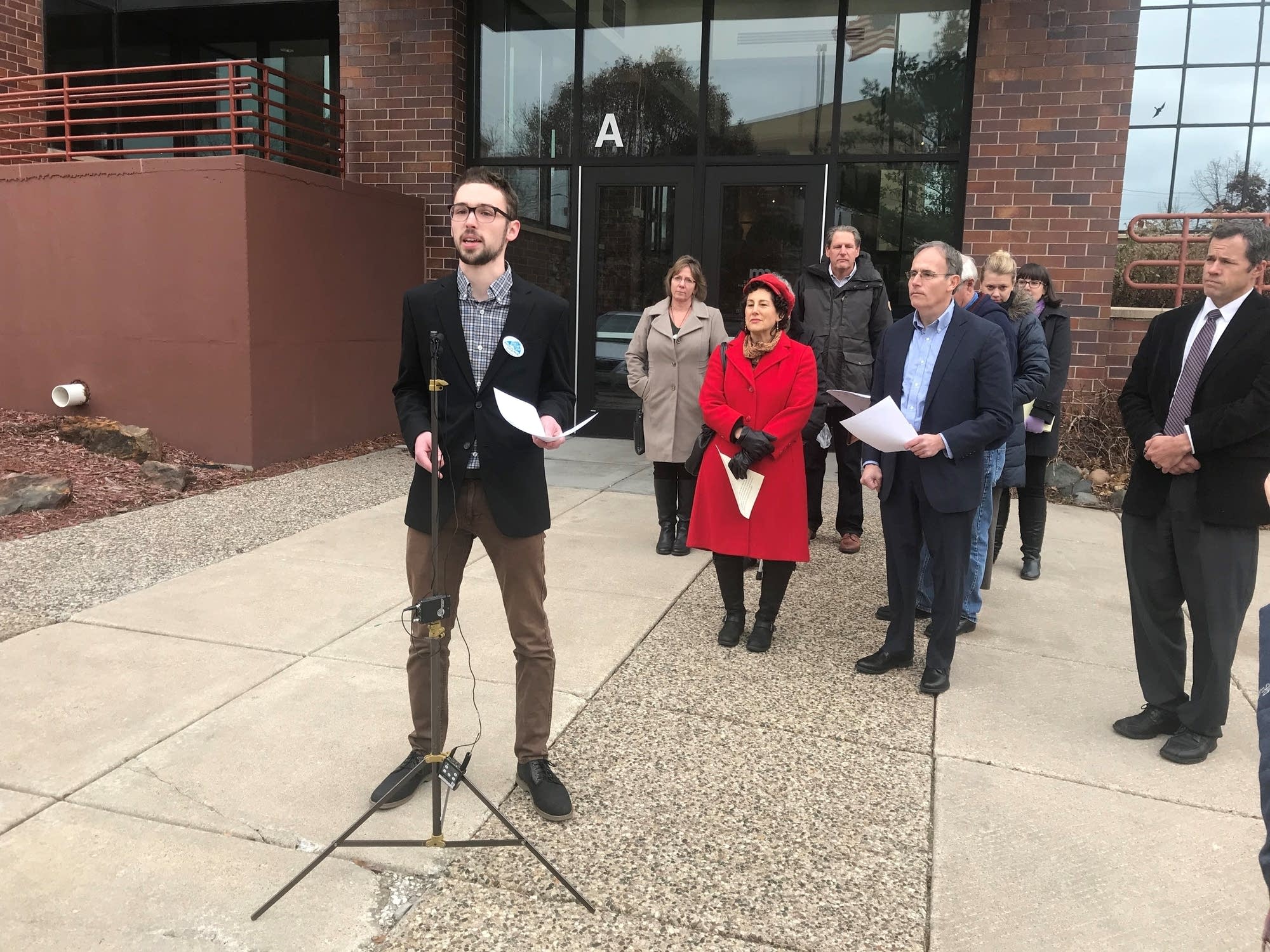 Mike Mayou, of the group Duluth for Clean Water